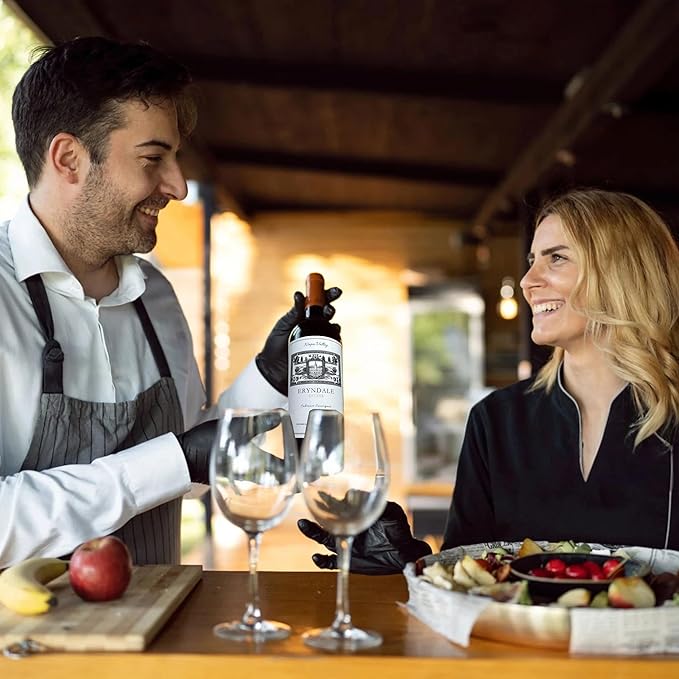 Wine Bottle Pepper Grinder, 12 Inch Wood Pepper Mill, Adjustable Coarseness 1:1 Scale Bottle Manual Peppercorn Mill, Wooden Pepper Crusher with Steel Grinders, Best for Wine Collectors, WB1