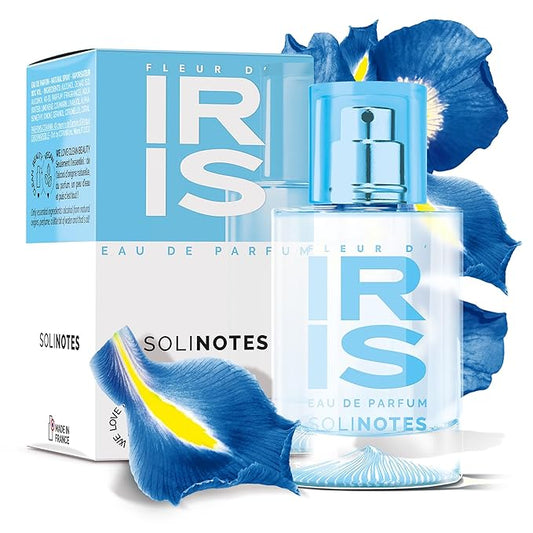 SOLINOTES Iris Blossom Perfume for Women - Eau De Parfum | Delicate Floral and Soothing Scent - Made in France - Vegan - 1.7 fl.oz-BrightBean Baby