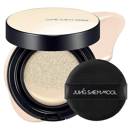 [JUNGSAEMMOOL OFFICIAL] Essential Skin Nuder Cushion (01 Fair) | Refill Not Included | Natural Finish | SPF50 Broad Spectrum | Makeup Artist Brand | Cream Foundation-BrightBean Baby