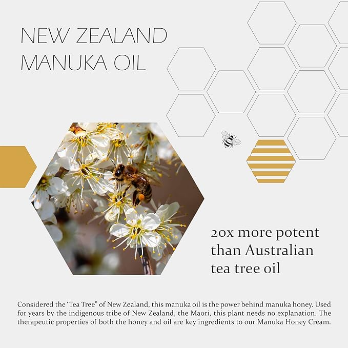 BALM OF GILEAD Manuka Eczema Honey Cream - Moisturizer for Sensitive Skin, Eczema, Psoriasis & Dermatitis - Manuka Honey Ointment, Grassfed Tallow-BrightBean Baby