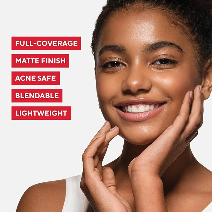 Mirabella Invincible For All Perfecting Under Eye Concealer Full Coverage - Hydrating Makeup Concealer for Dark Circles, Fine Lines & Wrinkles w/Hyaluronic Acid - Ivory I30-BrightBean Baby