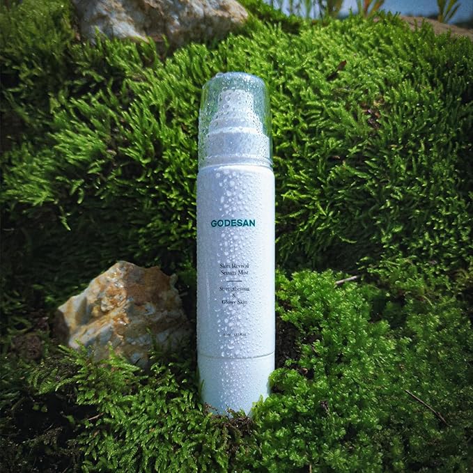 Skin Revival Serum Mist 1.35fl oz - Hydrating Facial Mist, Glowy Skin, Vegan, Sets Makeup, All Skin Type-BrightBean Baby