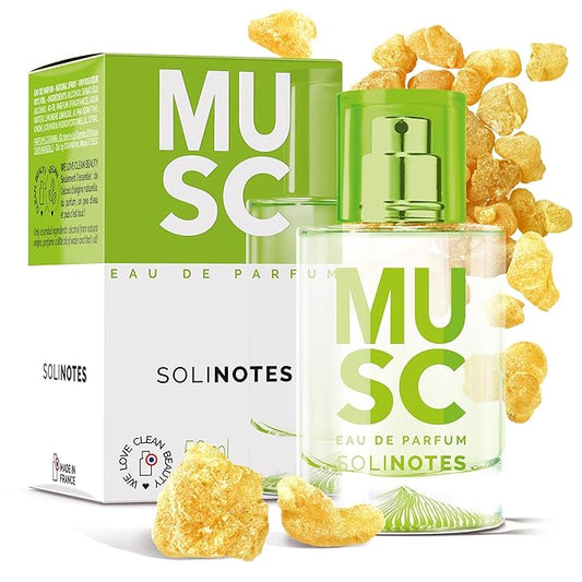 SOLINOTES Musk Perfume for Women - Eau De Parfum | Delicate Floral and Soothing Scent - Made in France - Vegan - 1.7 fl.oz-BrightBean Baby