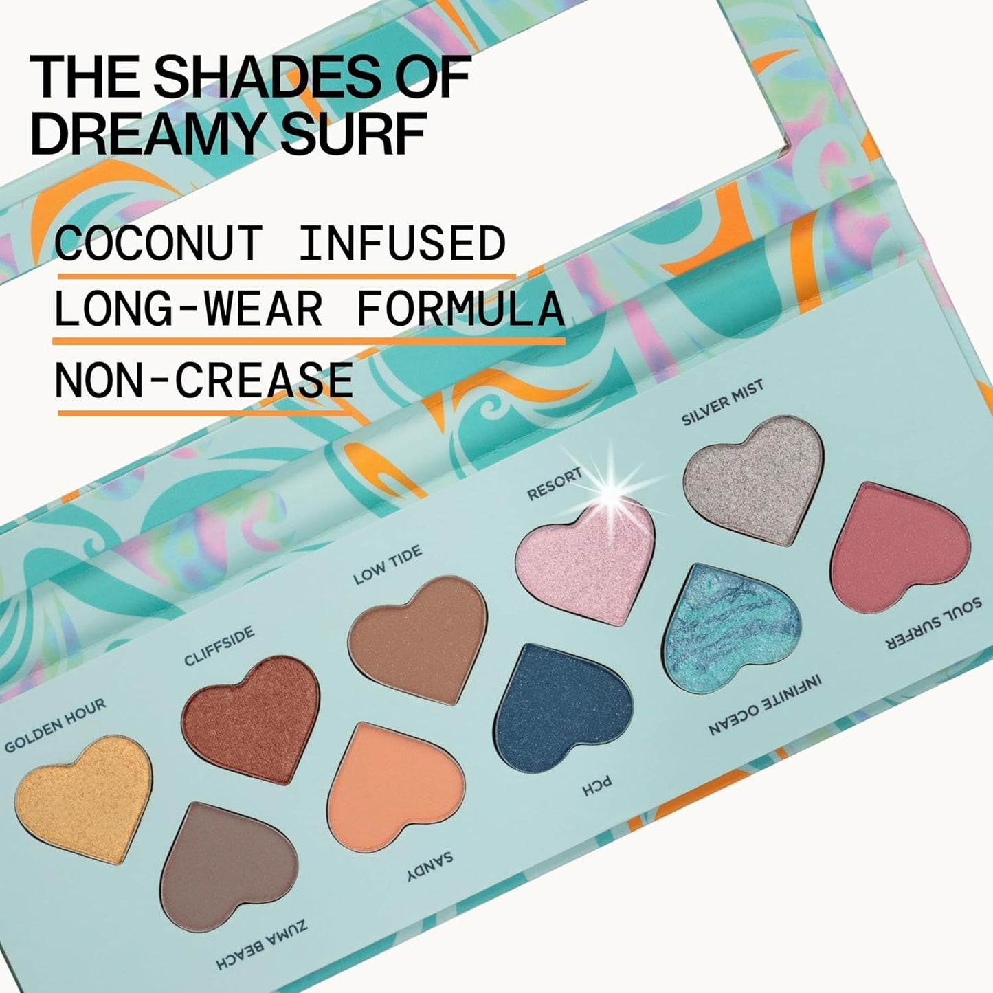 Pacifica Eyeshadow Palette – Malibu Mineral Eyeshadow, Blendable Neutral Shades with Velvet Matte, Shimmer & Metallic, Cocoa Butter Infused, Talc-Free, Vegan & Cruelty-Free, 0.24 oz (10 Shades)-BrightBean Baby