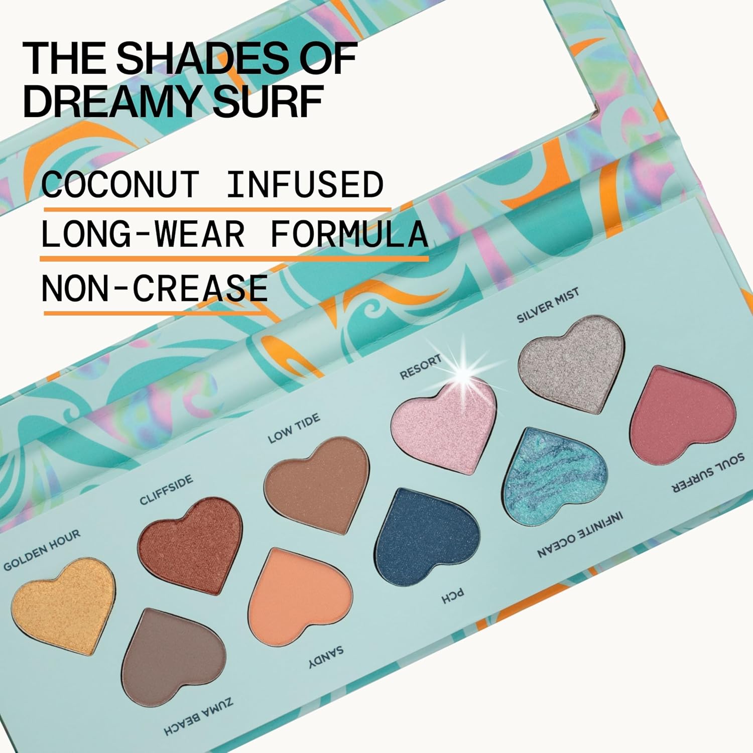 Pacifica Eyeshadow Palette – Malibu Mineral Eyeshadow, Blendable Neutral Shades with Velvet Matte, Shimmer & Metallic, Cocoa Butter Infused, Talc-Free, Vegan & Cruelty-Free, 0.24 oz (10 Shades)-BrightBean Baby