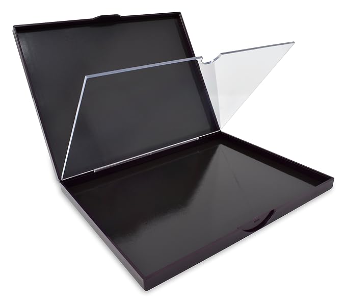 The Adept Palette in Praetorian Purple - Double Sided Magnetic Empty Palette with Divider, Holds Over 100 Standard Round Eyeshadow Pans, Hardshell Case-BrightBean Baby