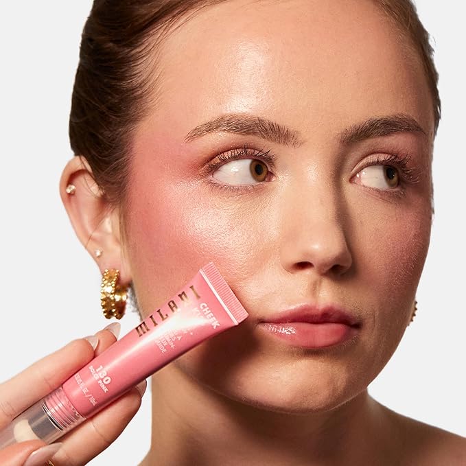 Milani Cheek Kiss Blush + Glow Highlighter - 130 Dolce Pink