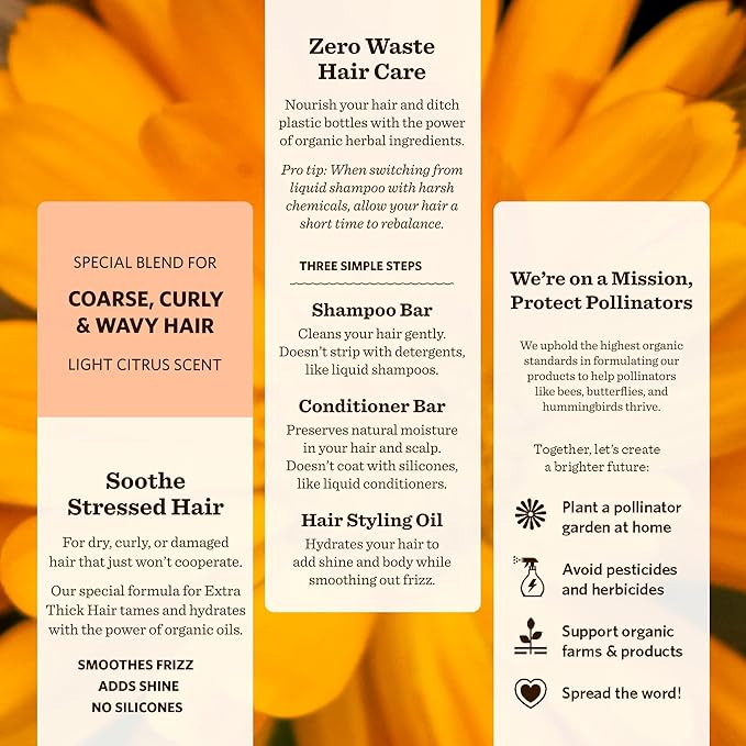 Moon Valley Organics Hair Therapy for Extra Thick Hair - With MCT Oil, Jojoba Oil, Argan Oil, And Rosemary - Reduce Frizz, Hydrate, Heal Damaged Hair-BrightBean Baby