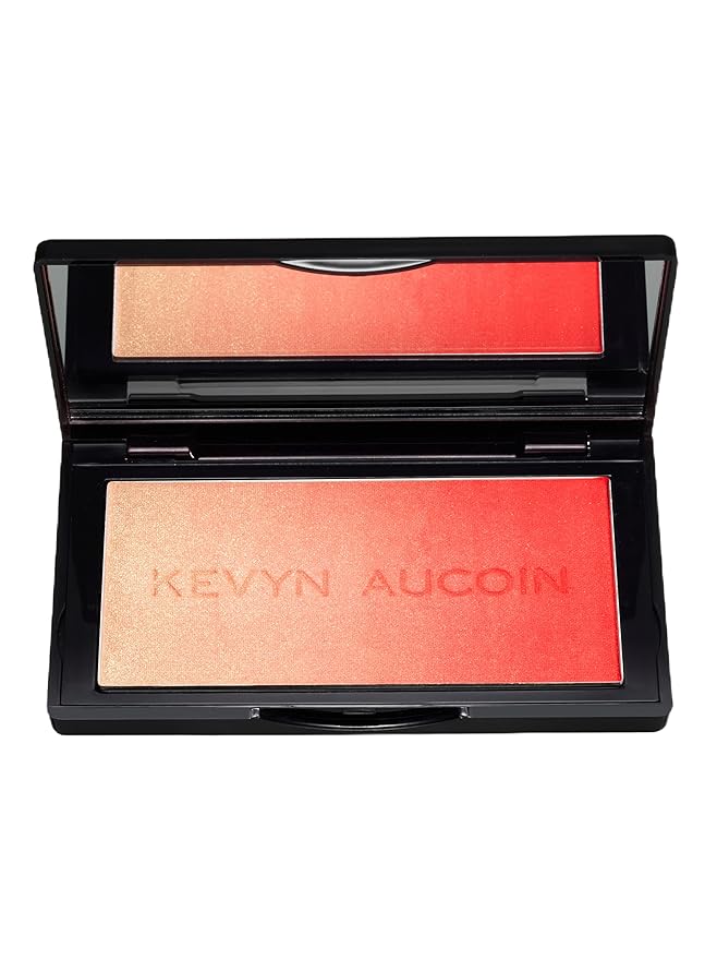 Kevyn Aucoin The Neo-Blush, Sunset: Blush makeup compact. Trio palette of gradient colors. Blends pearl, satin & matte finishes for highlighting cheeks. Personalized looks - natural to pop of color.-BrightBean Baby