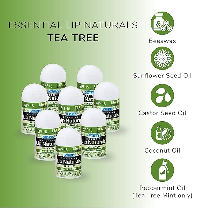 Lip Naturals® Mini Balms: 3 Flavors, SPF-15, 50ct-BrightBean Baby