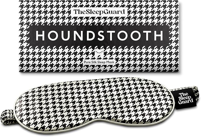 Pure Silk Sleep Mask [100% 6A Mulberry Silk, 22 Momme] Light Blocking Travel Essentials. Eye Masks for Sleeping. Black Oeko-Tex Blindfold. Eye Covers for Men & Women-BrightBean Baby