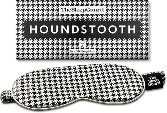 Pure Silk Sleep Mask [100% 6A Mulberry Silk, 22 Momme] Light Blocking Travel Essentials. Eye Masks for Sleeping. Black Oeko-Tex Blindfold. Eye Covers for Men & Women-BrightBean Baby