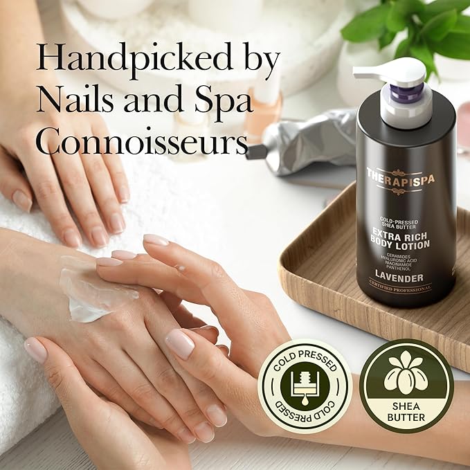 Scented Body Lotion for Women – Calming Lavender Scented Moisturizer with Shea Butter, Ceramides & Panthenol to Soothe, Smooth & Comfort Dry Skin (Lavender, 17.0 fl oz)-BrightBean Baby