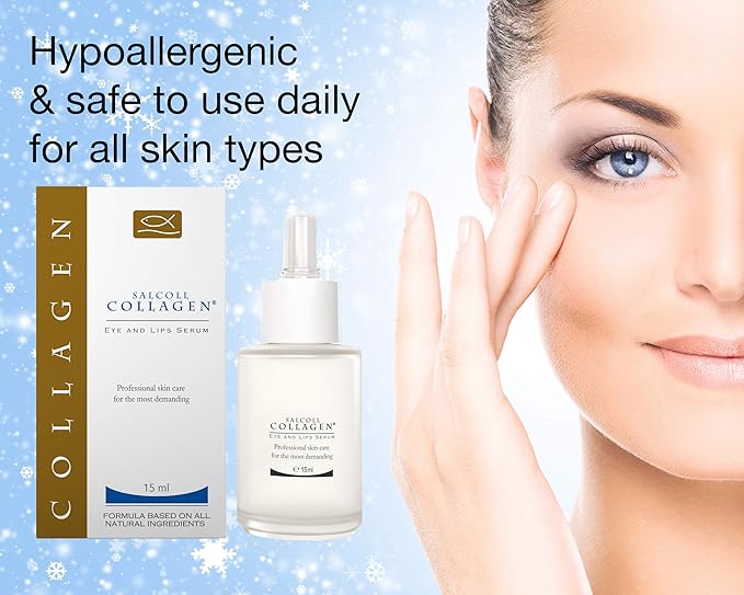 Anti-Aging Eye & Lip Serum - Anti-Wrinkle, Hypoallergenic Face Treatment For Women & Men, Reduces Eye Bags, Dull Skin, Dark Circles, 15 ml-BrightBean Baby