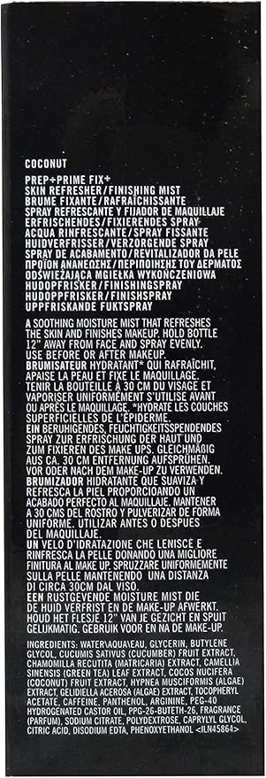 Mac Prep and Prime Fix Plus Skin Refresher Finishing Mist (Scent Coconut) 3.4 Ounces-BrightBean Baby