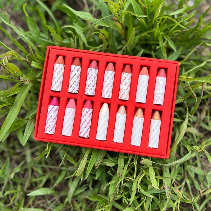 Axiology Multi Stick Crayons For Eyes, Lips, Cheeks Gift Set 14 Balmies - Creamy Buildable Lightweight Moisturizing Blush Face Sticks Contour & Highlighter All Day Wear Face Makeup (Super Fan Pack)-BrightBean Baby