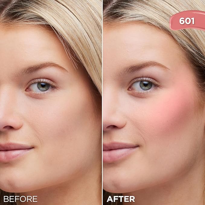 L'Oreal Paris True Match Lumi Le Liquid Blush, Intense Lightweight Blush Formula With Liquid Pigments, Dewy Worth It, 0.33 Fl Oz-BrightBean Baby