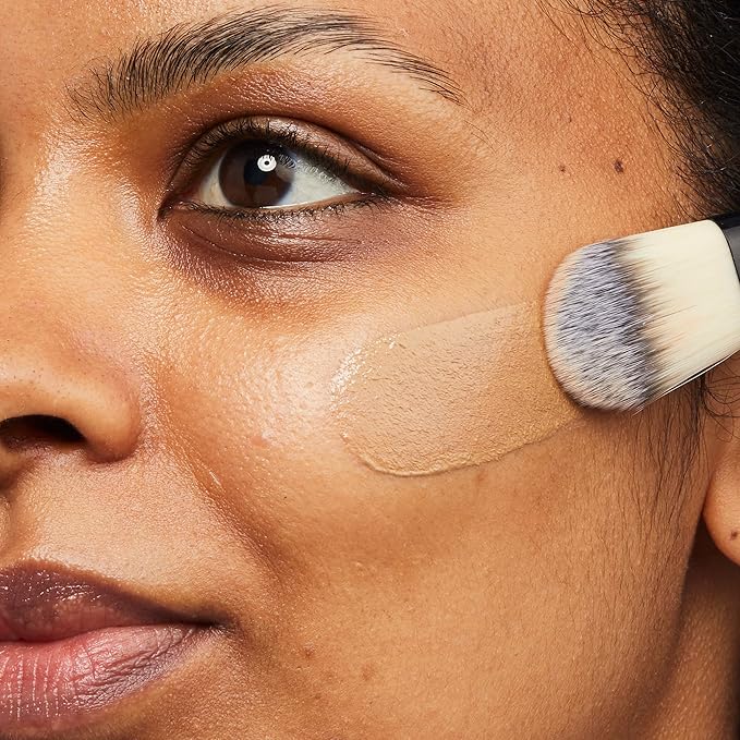 No7 Protect & Perfect Advanced All in One Foundation - Deep Honey - Light to Buildable Coverage - Hydrating Foundation with SPF 50 - Reduces Redness & Blurs Visible Pores (30ml)-BrightBean Baby