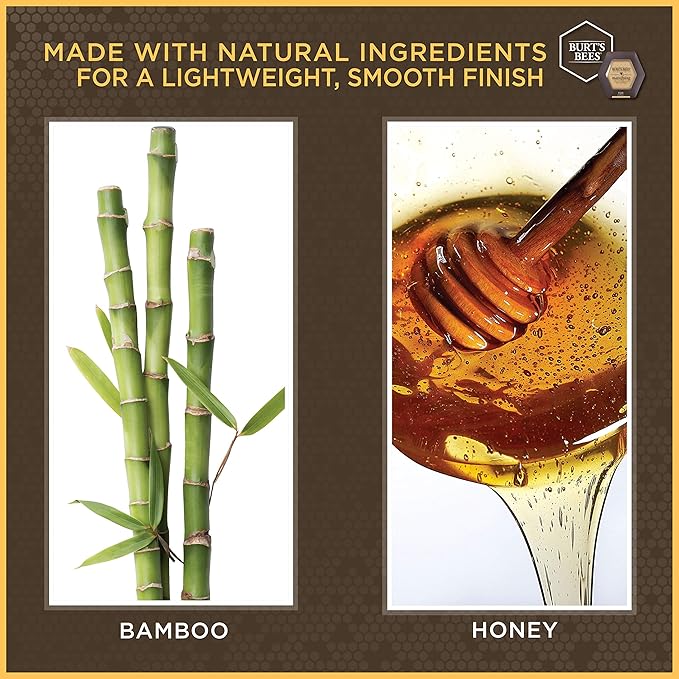 Burts Bees 100% Natural Mattifying Powder Foundation, Nutmeg - 0.3 Ounce (Pack of 2)-BrightBean Baby