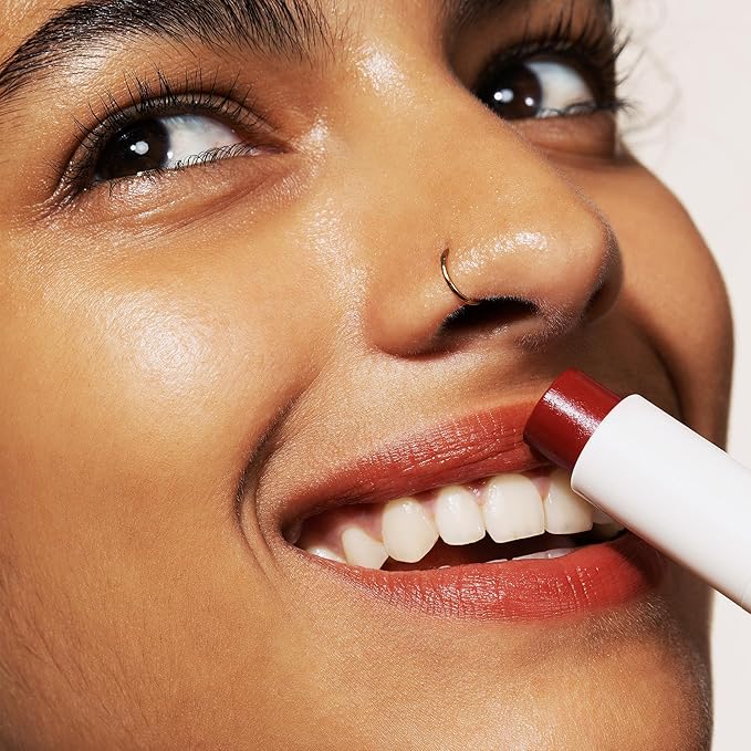 Melixir Vegan Lip Butter #11 Autumn Rain (+11 more colors), Deep Nourishing Tinted Lip Balm for Dry Lips, Bee-Free, Petrolatum-Free, Plant-Based, Hydrating for Cracked & Chapped Lips, Travel Essential-BrightBean Baby