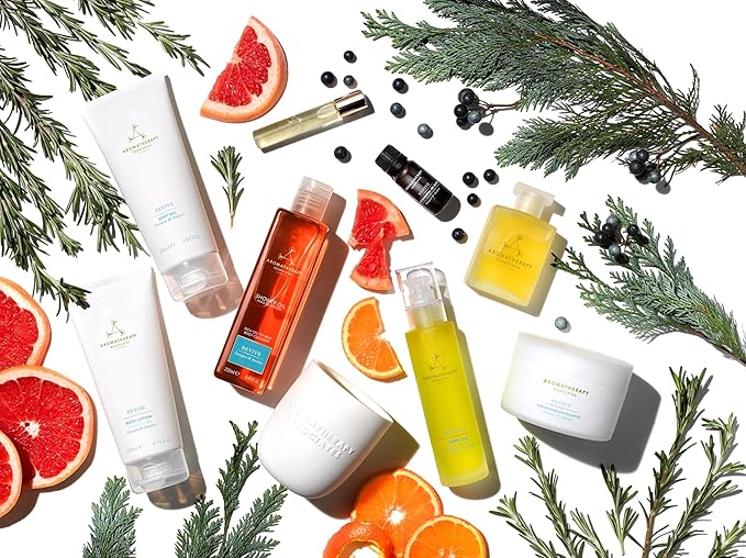 Aromatherapy Associates Revive Pure Essential Oil Blend. Premium Undiluted Blend to Feel Energized. Hand-Crafted with Grapefruit, Bergamot and Neroli (0.33 fl oz)-BrightBean Baby