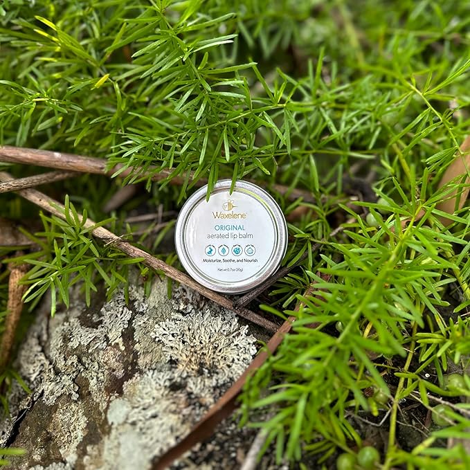 Waxelene Original Aerated Lip Balm Tin 4pc, Best Lip Balm Ever Organic Multipurpose Ointment Baby Eczema Dry Sensitive Skin Body Hand Face Moisturizer-BrightBean Baby