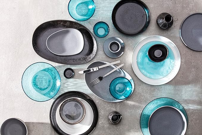 Fortessa Los Cabos Glass Dinnerware Collection, Salad Plate (Set of 4), 8 Inch, Pink