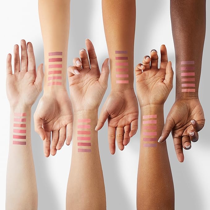 Miniling 6-Color Korean Lip Tint Set - Watery, Velvet Matte Lipsticks for Lips and Cheeks - Long-Lasting, Non-Stick, Shimmery-BrightBean Baby