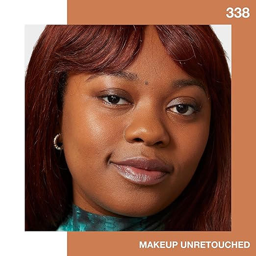 Maybelline New York Fit Me Matte Plus Pore Less Foundation, Spicy Brown, 1 Fluid Ounce-BrightBean Baby