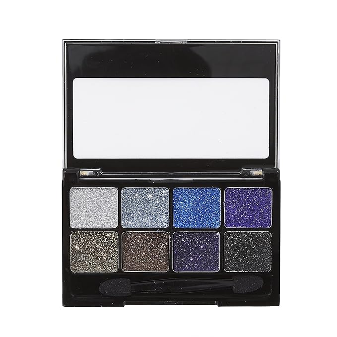 BYS Glitter Gel Makeup Palette 8 shades - Boogie Nights-BrightBean Baby