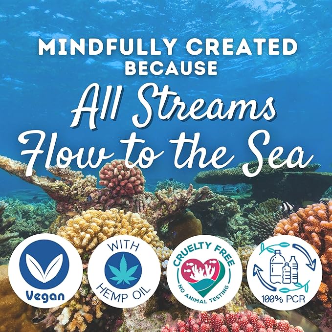 EcoConscious Travel Kit Body & Hair Care Gift Set | Shampoo & Body wash | Conditioner | SPF30, SPF20 and Mineral Sunscreen | SPF 30 Cucumber Mint and Hydrate Cherry Vanilla Lip Balm by Stream2Sea-BrightBean Baby