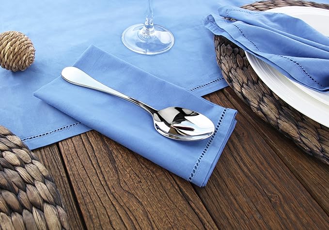 Artaste Rain 18/10 Stainless Steel (Silver (Set of 12), Dinner Spoon (7.5 Inch))