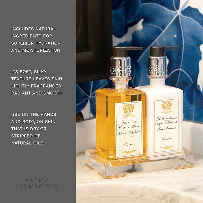 Antica Farmacista Body Moisturizer - Moisturizing Scented Lotion - Premium Body Moisturizer - Luxury Gift for Women & Men - Hand & Skin Hydration - Prosecco, 10 Fl Oz-BrightBean Baby