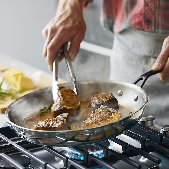 KitchenAid 5-Ply Stainless Steel Fry Pan 12.25"