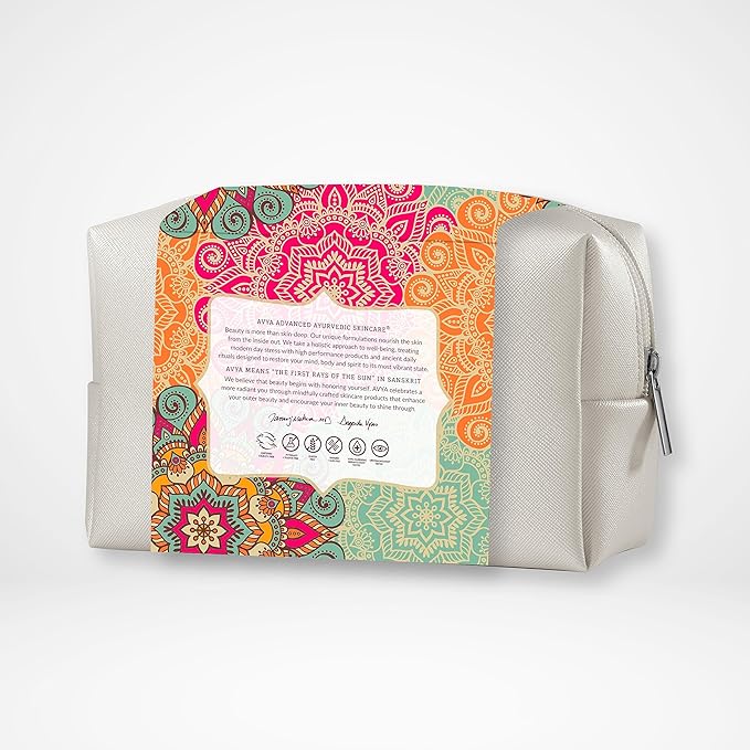 Avya Experience Set - DS Gentle Cleanser 30ml + AA Serum 10ml + AA Eye Cream 5ml + AA Night Cream 10ml + DE Honey/Amber Scrub 1oz. + DE Toner 1oz.-BrightBean Baby