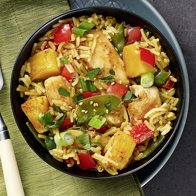 Knorr Rice Sides 8 Count Chicken Flavor Fried Rice For a Tasty Rice Side Dish No Artificial Flavors 5.7 oz