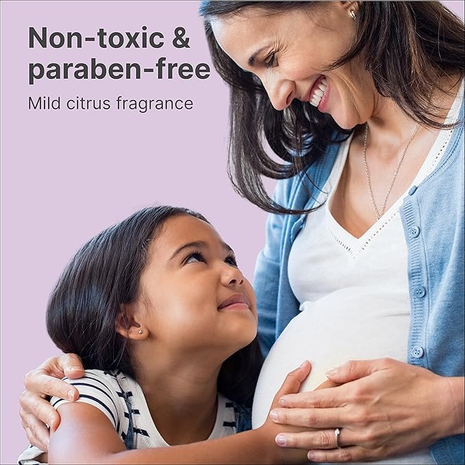 TriLASTIN Maternity Stretch Mark Prevention Cream (4Oz) - Hypoallergenic & Paraben-Free for Pregnancy & Postpartum - Maternity Belly Cream (2 Pack)-BrightBean Baby