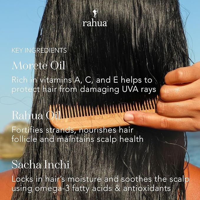 Rahua Hydration Detangler Spray + UV Barrier, 6.5 Fl Oz, Detangling Leave in Hair Care Softens Hair, Smooths Frizz, Supports Breakage & Damage, Conditioning for Brushable Shiny Hair, All Hair Types-BrightBean Baby