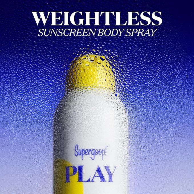 Supergoop! PLAY SPF 50 Antioxidant Body Mist w/Vitamin C - 3 fl oz, 2 Pack - Broad Spectrum Sunscreen Spray - Great for Active Days-BrightBean Baby
