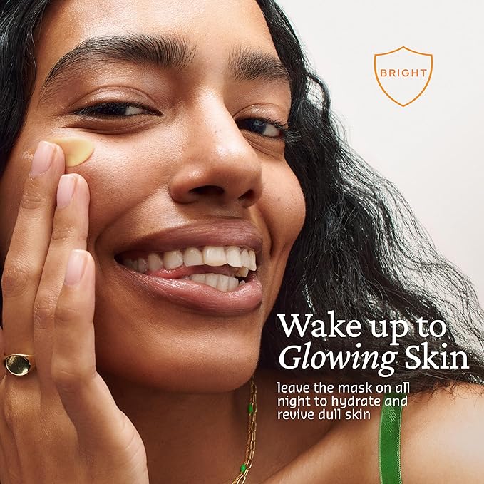 belif Vitamin C Overnight Butter Mask – Hydrating & Rejuvenating Sleeping Mask with Multi Vitamin Complex for Plumping Dull Skin & Refining Uneven Texture, Korean Skincare, 2.5 fl.oz-BrightBean Baby