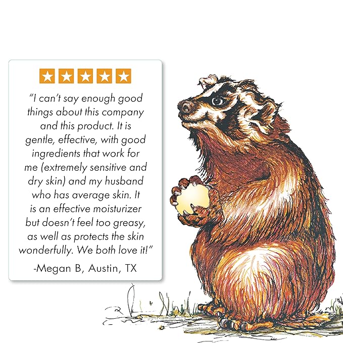 Badger - Unscented Dry Skin Balm, Sensitive Skin Balm, Moisturizing Balm for Dry Cracked Skin, Unscented Balm, Skin Moisturizer Balm, 2 oz (3 Pack)-BrightBean Baby