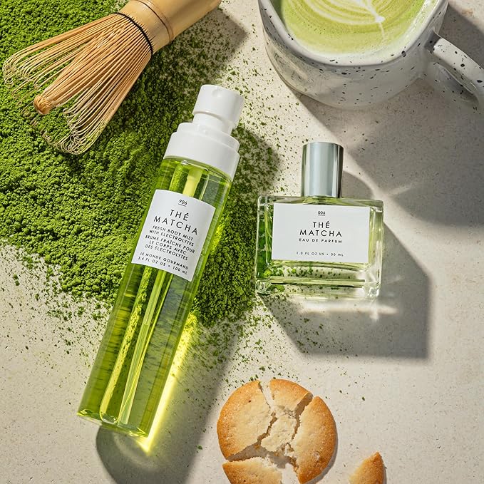 Le Monde Gourmand Thé Matcha Eau de Parfum - 1 fl oz (30 ml) - Green Tea, Floral, Amber Perfume Notes-BrightBean Baby