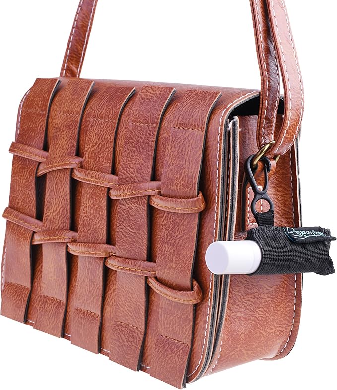 Beautyflier Cute Elastic Lip Balm Holder Keychain, Lipstick Sleeve Chapstick Sleeve Holder for Burts Bees Chapstick-BrightBean Baby