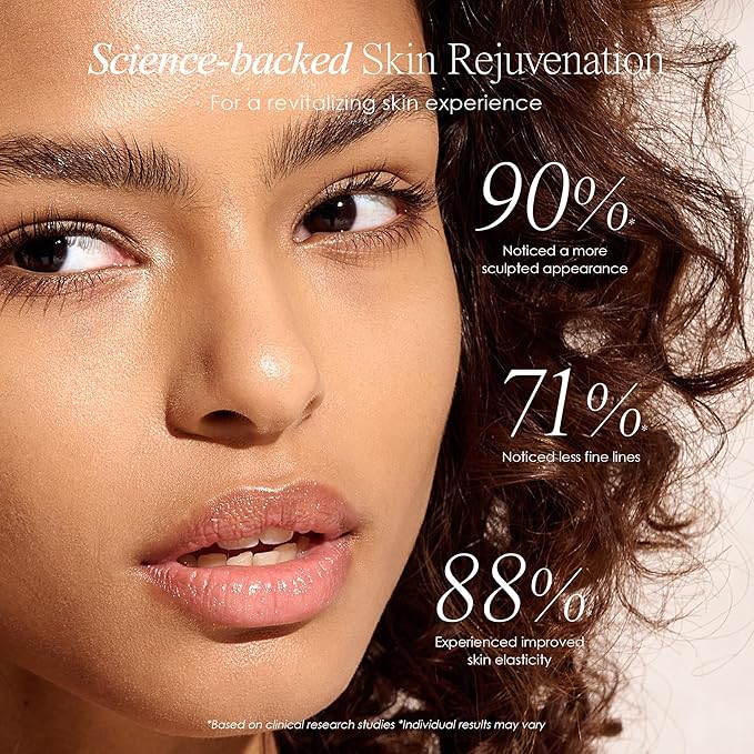 VORA Microcurrent Facial Roller by Project E Beauty | 3D Face & Body Massager | Instant Face Lift & V-Shape | Collagen Boost | Tightens Skin | Anti-Aging | Roller Tightens Skin | Solar Powered-BrightBean Baby