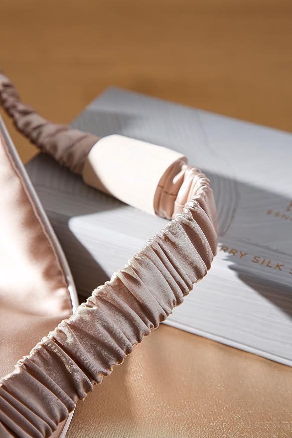 ESNA HOME 22-Momme Mulberry Silk (Sleep Mask Silk, Dreamer)-BrightBean Baby