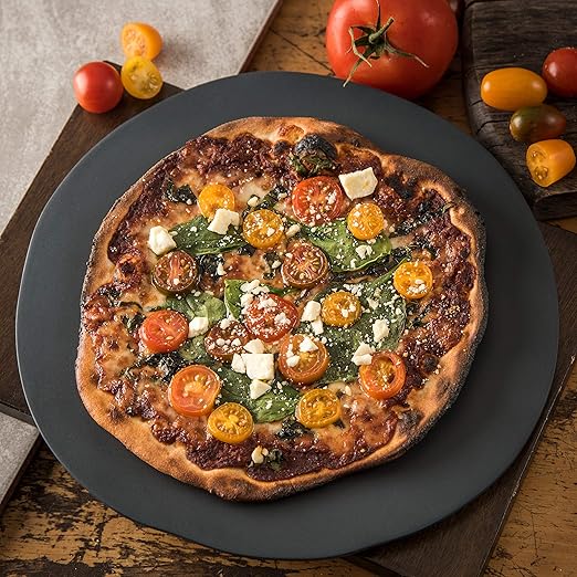 Carlisle FoodService Products Ridge Reusable Plate Rimless Plate for Home and Restaurant, Melamine, 11 Inches, Slate, (Pack of 12)