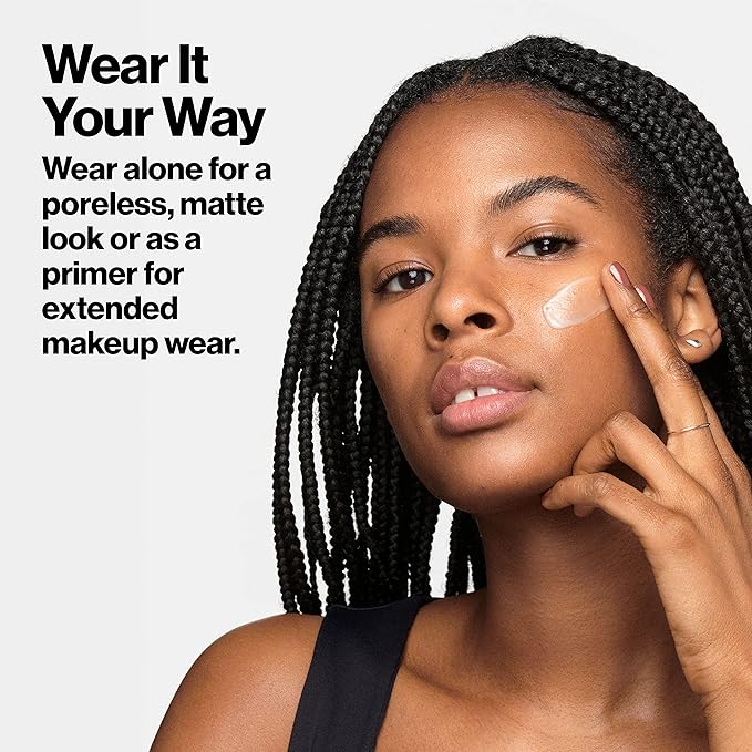 Revlon ColorStay Grip Primer, Mattifying, Blurring & Oil Absorbing Face Makeup, Absorb Sebum, Blurs Imperfections and Reduces Pore Appearance, 1 fl oz.-BrightBean Baby