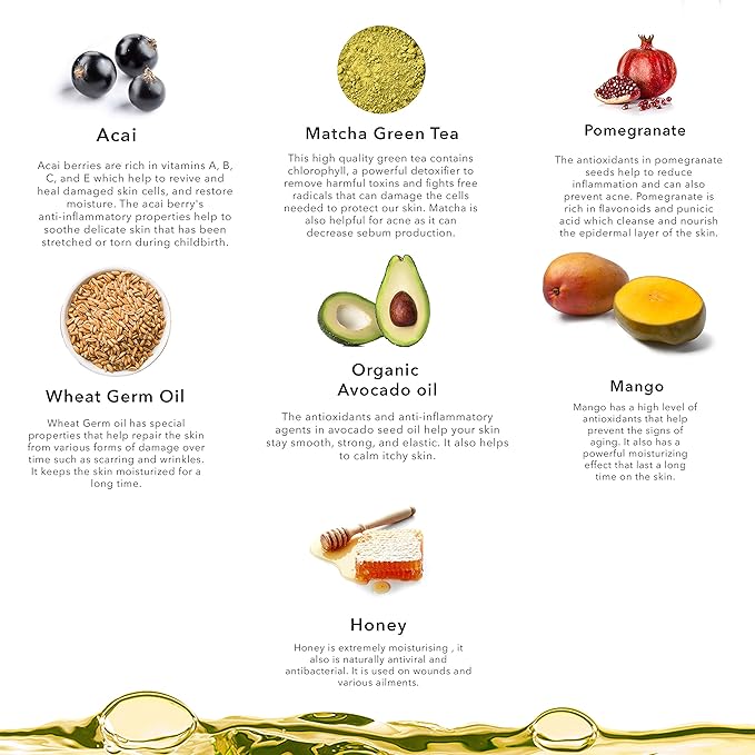 BELLA B 3-Piece Gift Set - Pregnancy Gifts For First Time Moms - Pregnant Mom Gifts - Mom To Be Gifts - Pregnancy Gift Basket - Sitz Bath Soak - Honey Tummy Butter - Silk And Honey Moisturizing Cream-BrightBean Baby