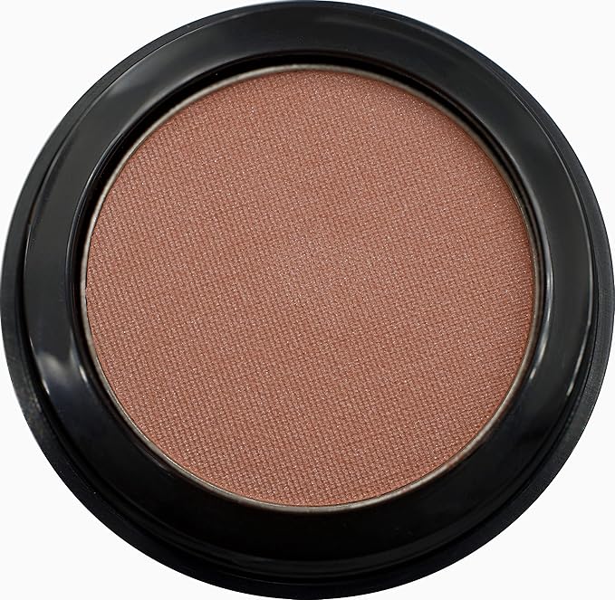 Mango Glow Shimmering Dusty Muted Pink Blush Bronzer Pressed Cheek Color Powder, Talc & Paraben Free, 4 Grams, No Animal Testing & Cruelty Free-BrightBean Baby