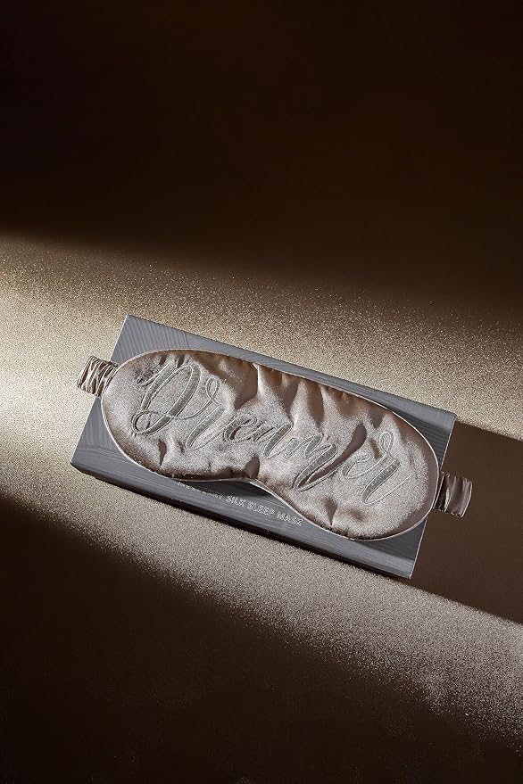 ESNA HOME 22-Momme Mulberry Silk (Sleep Mask Silk, Dreamer)-BrightBean Baby